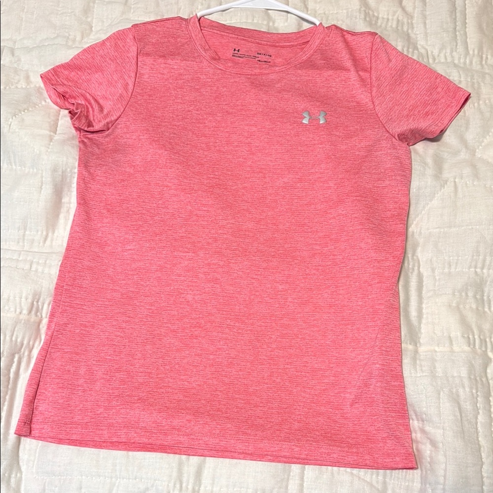 Under Armour Pink Short Sleeve Tee